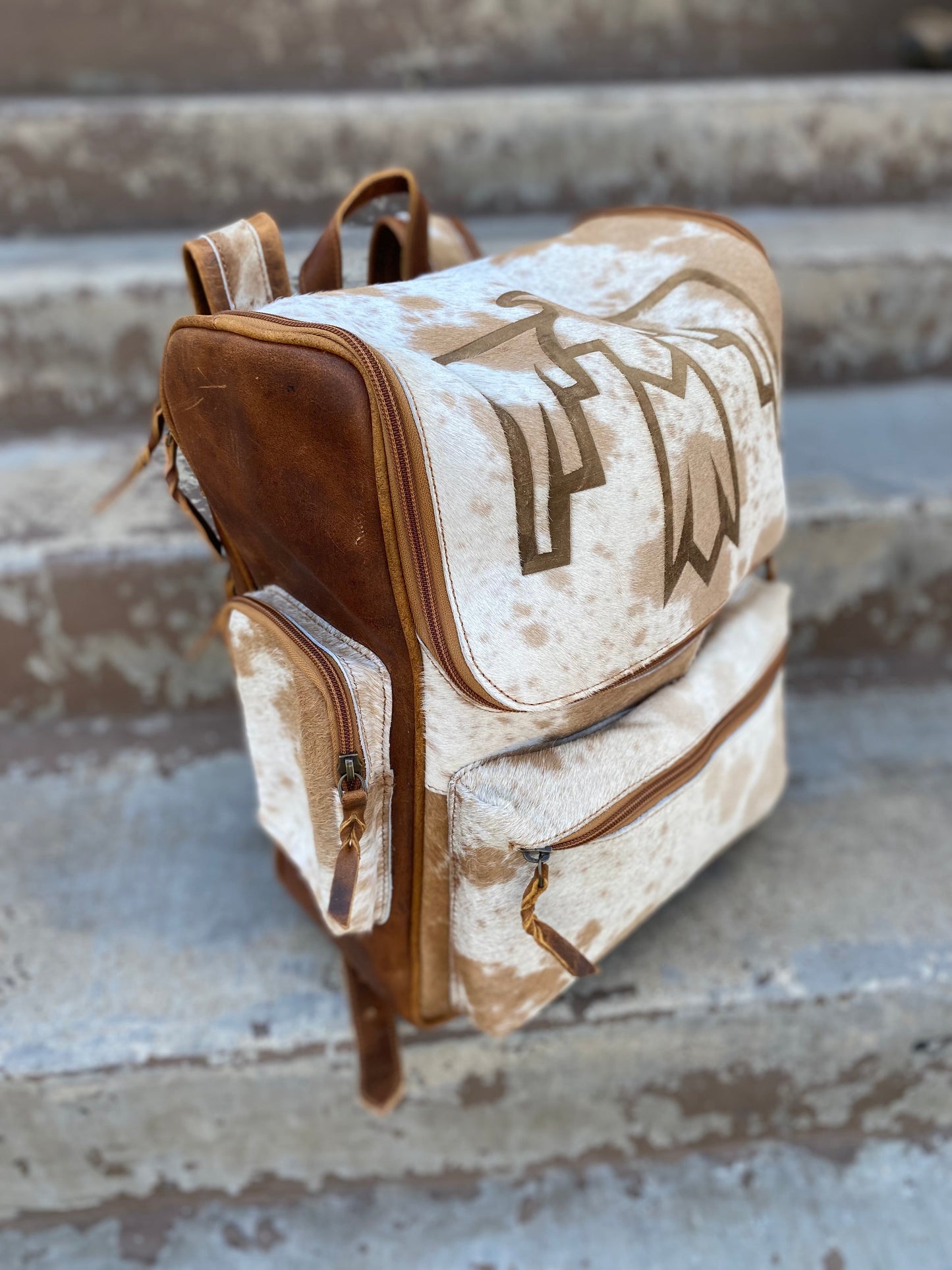 Thunderbird Cowhide Backpack