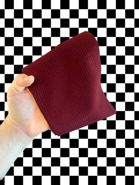 Burgundy Bullet Bows