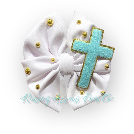 Blue Cross 5” Hannah Bow