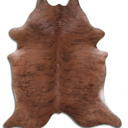 Dark Medium Brindle Brazilian Cowhide Rug