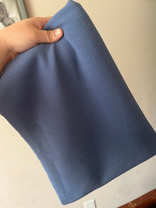 Blue Denim Bullet Bows