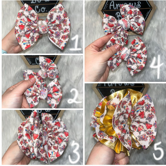 Bows & Christmas Trees!