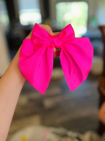 Hot pink Adalee Bow