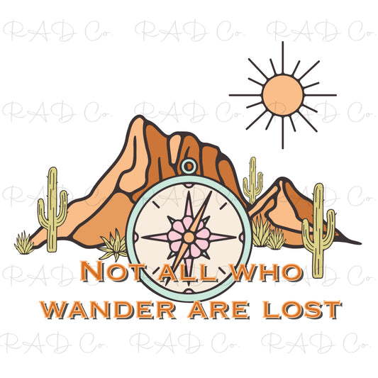 Desert Compass Wanderer PNG