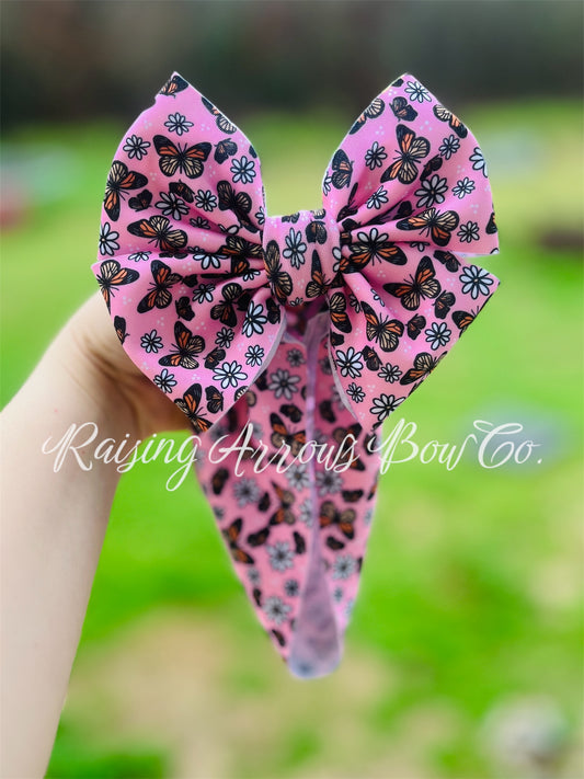 6” Butterfly Wrap(butterfly style bow)