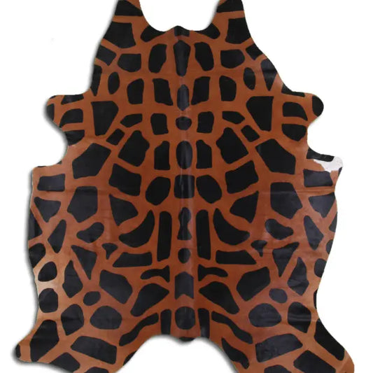 Giraffe Print Cowhide Brazilian Cowhide Rug